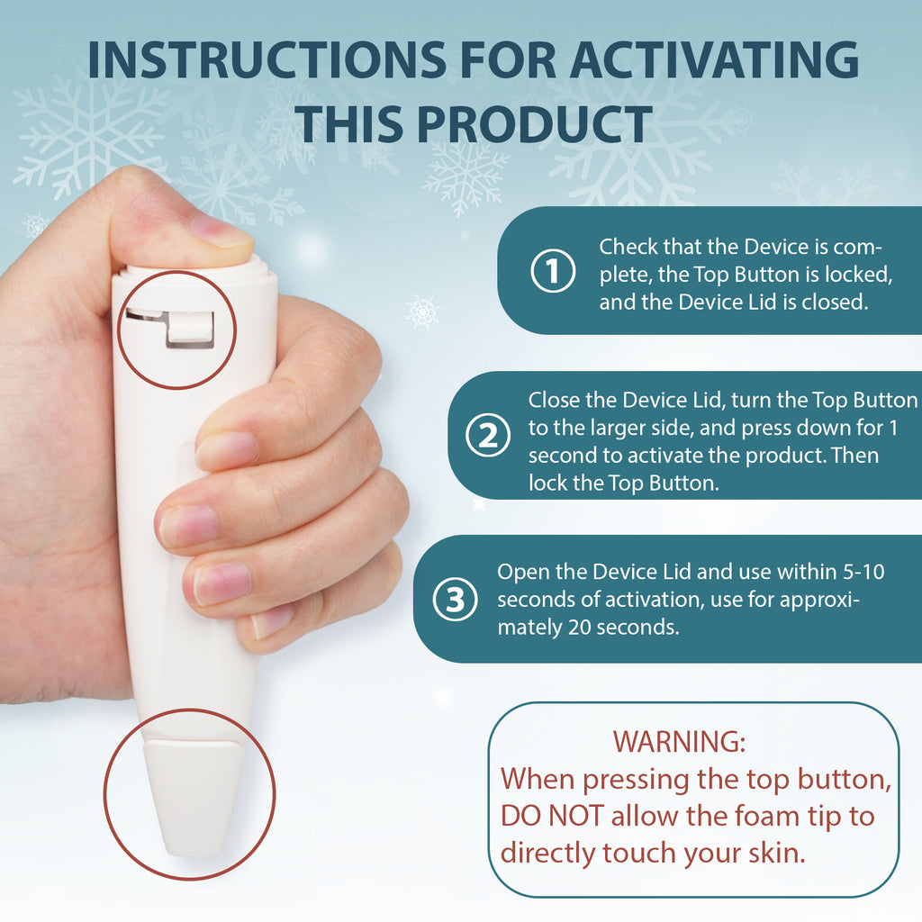 WA1000 Skin Tag Remover with Freeze Off Technology, Effective Skin Tag Removal Device, Home Use Cryo Kit for 1-2 Week Results + 10 Use Cycles